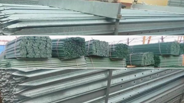 Galvanized Star Fence Post for Australian Field Fencing Wire Fastening
