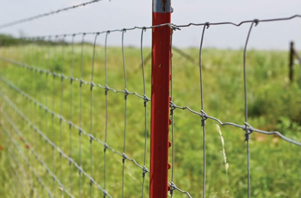 utility fence posts